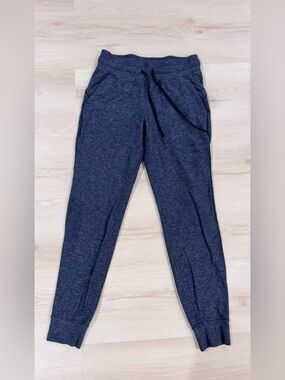 Lululemon athletica Heathered Navy Jogger Pants